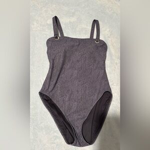 Michael Kors Navy One-Piece Swimsuit